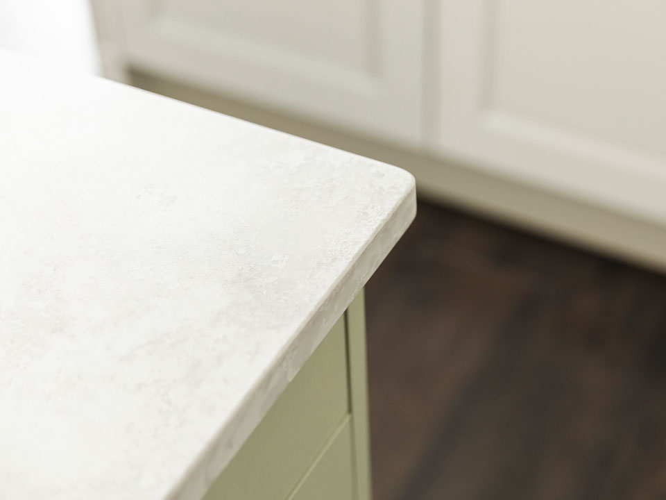 AG Quartz Pearl Concrete (cabinetry by Cloisters Design)