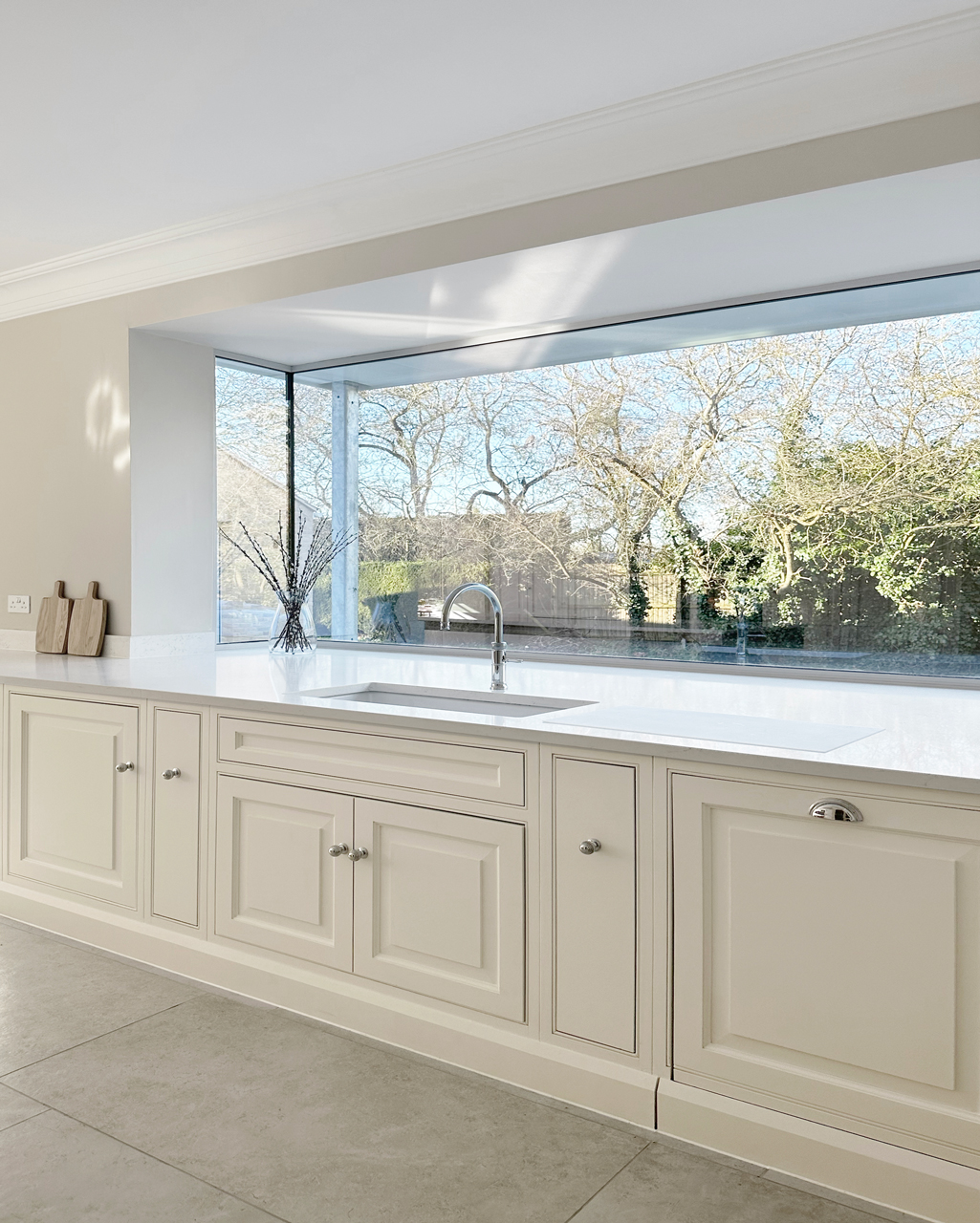 AG Quartz Blanco Carrara Q (cabinetry by The Atelier Brown)