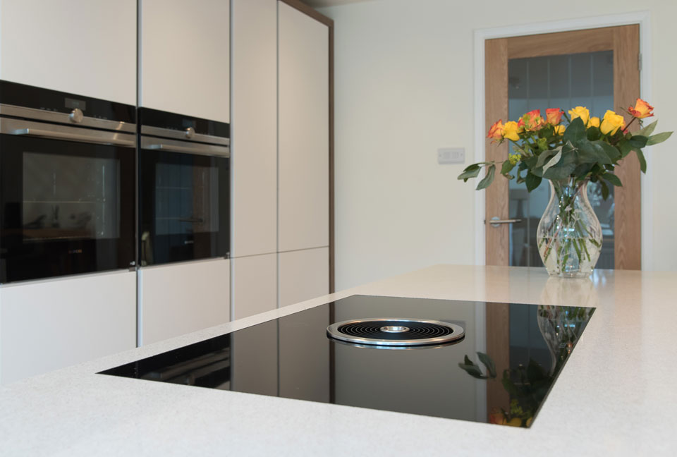 Silestone Blanco City (cabinetry by Audus Kitchens)