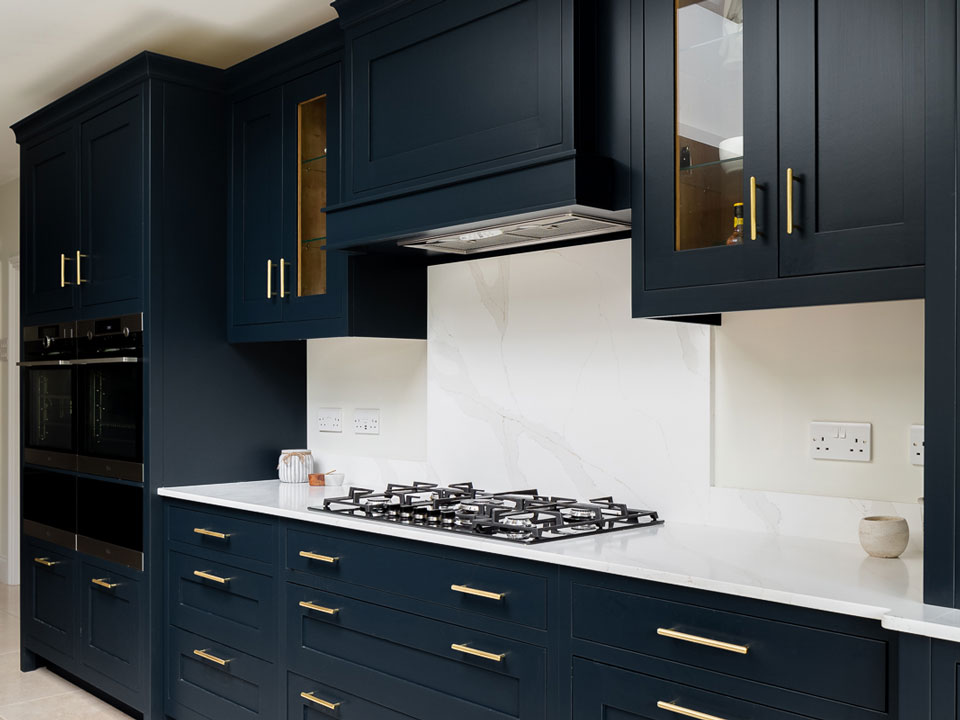 AG Quartz Calacatta Luxo (cabinetry by Cloisters Design)