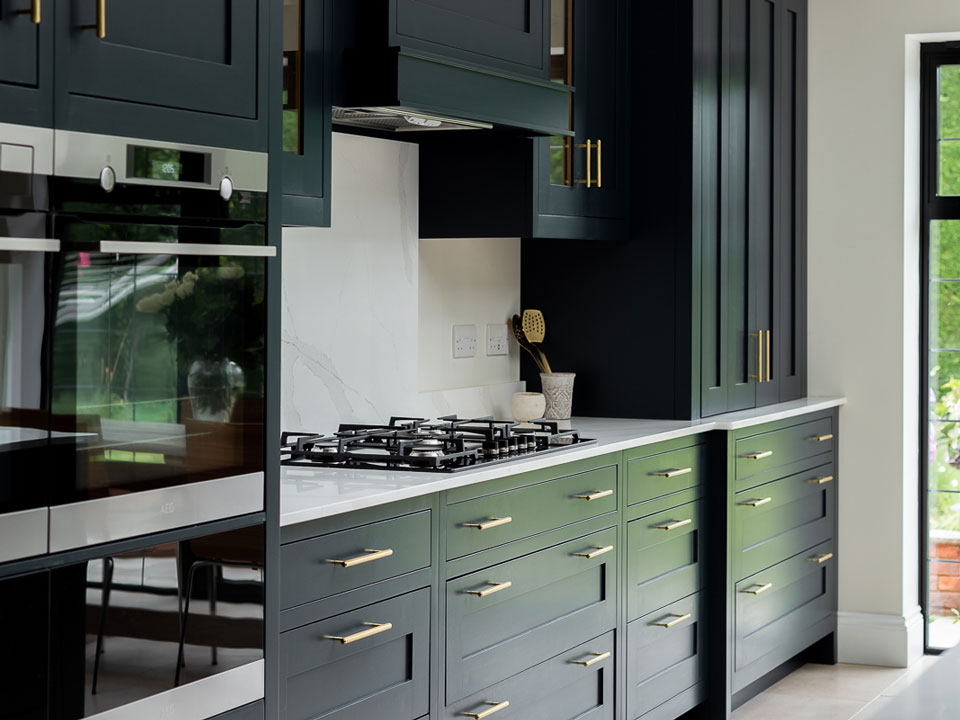 AG Quartz Calacatta Luxo (cabinetry by Cloisters Design)