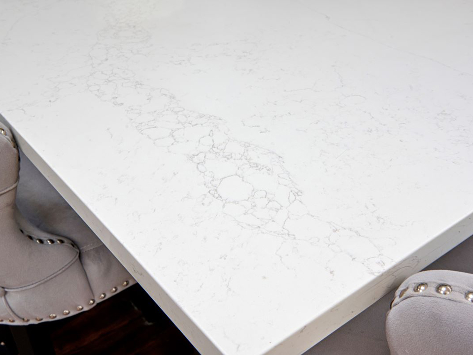 AG Quartz Blanco Statuario (cabinetry by Salcey Cabinet Makers)